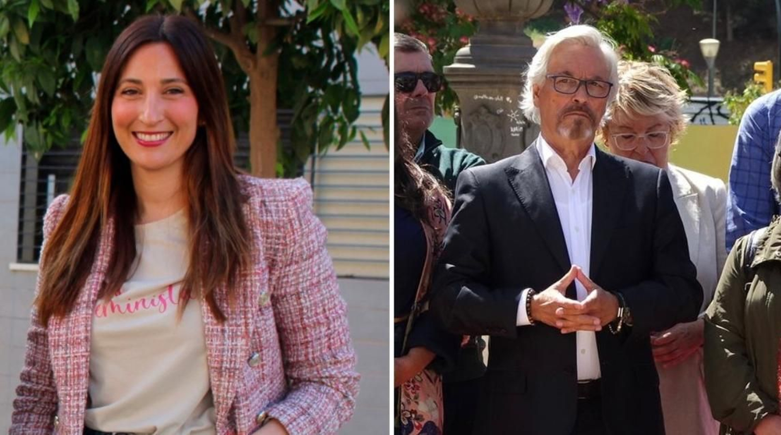 Mari Nieves Ramírez y Rafael Granados.