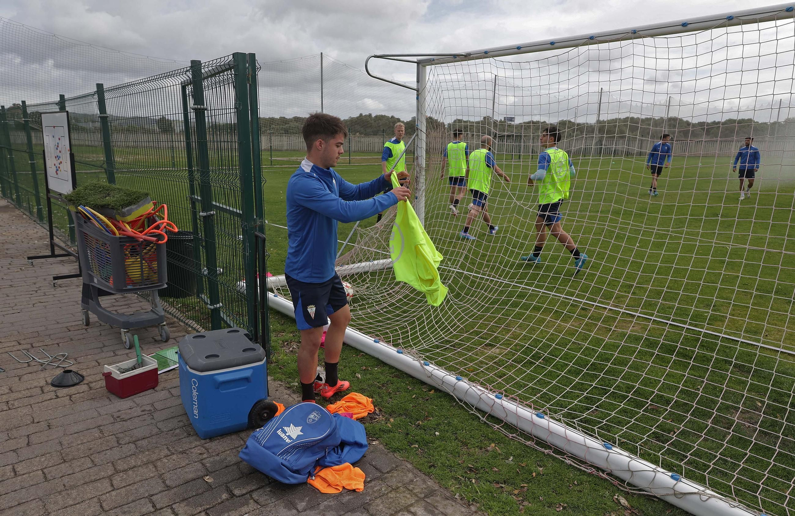 Fotos del entrenamiento del Algeciras CF en La Menacha