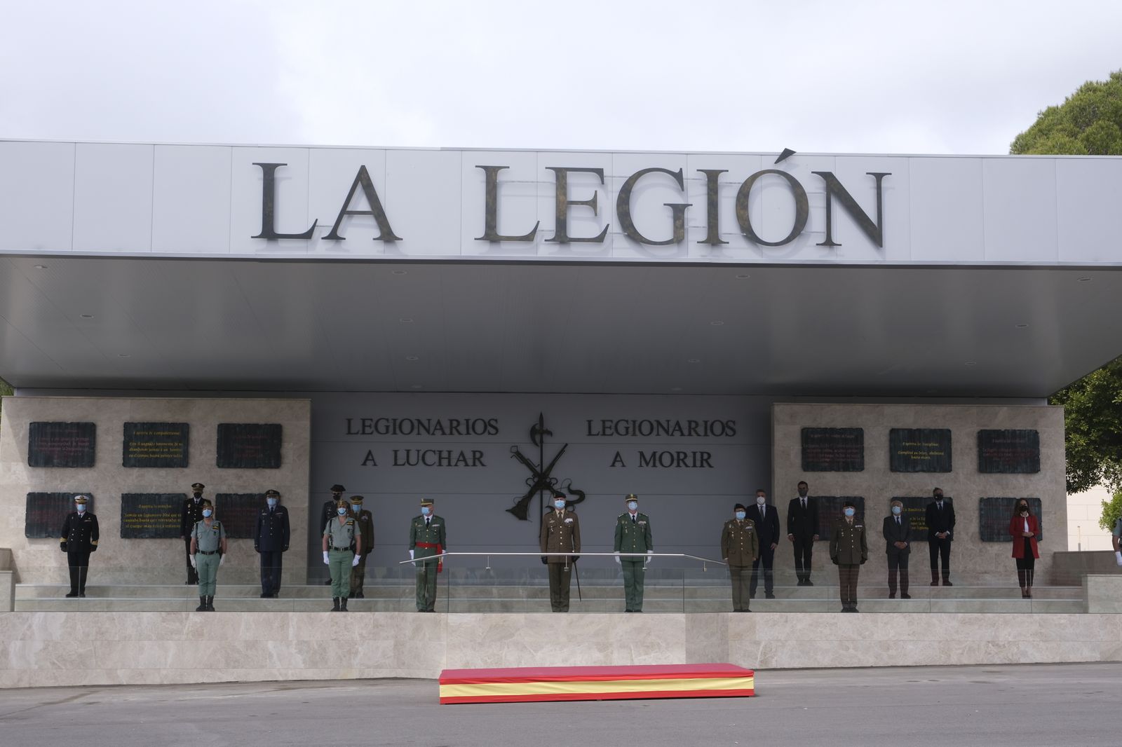 Fotogalería toma de posesión del General Melchor Marín Elvira. La Legión. Almería