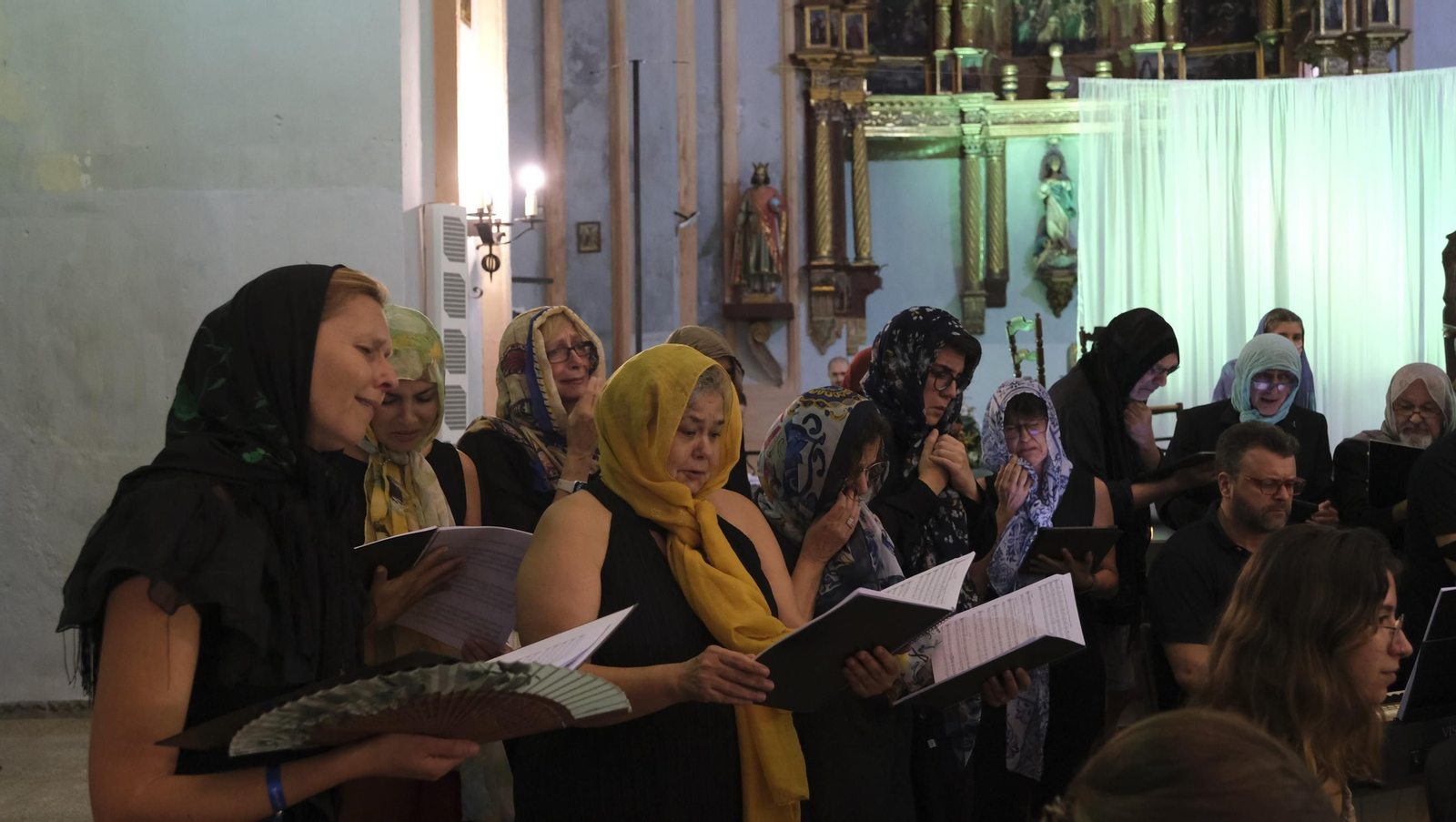 Ensayo general de la ópera de la academia musical de Vélez Blanco, en imágenes