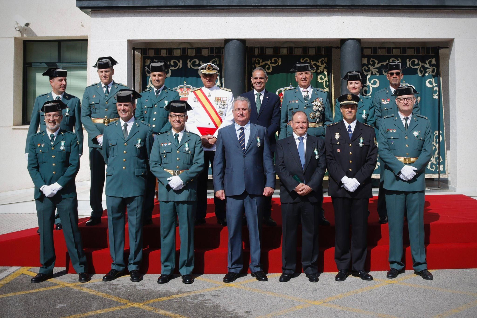 Imágenes del 179 aniversario de la Guardia Civil en Cádiz