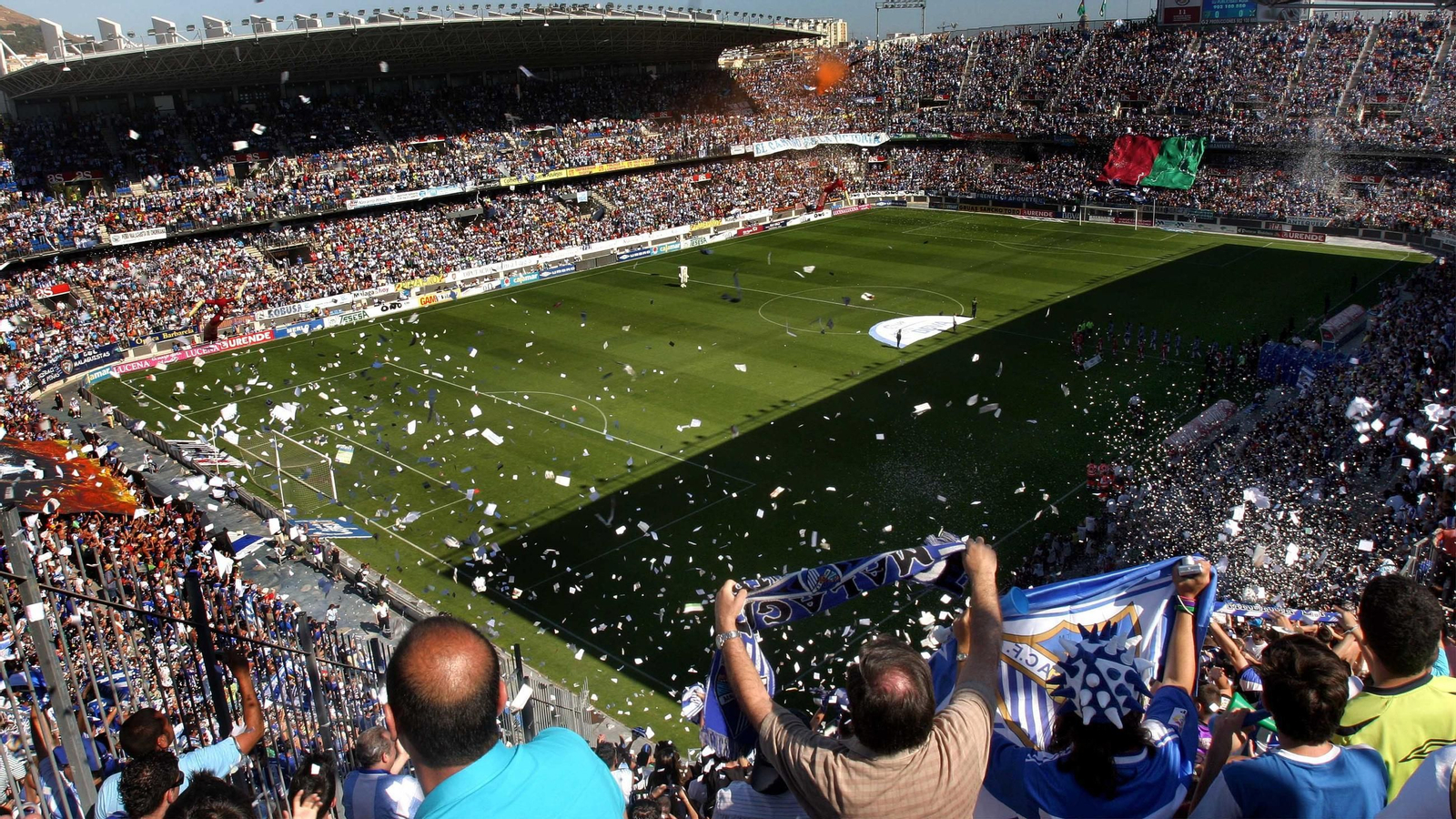 Las fotos del último ascenso del Málaga CF a Primera División