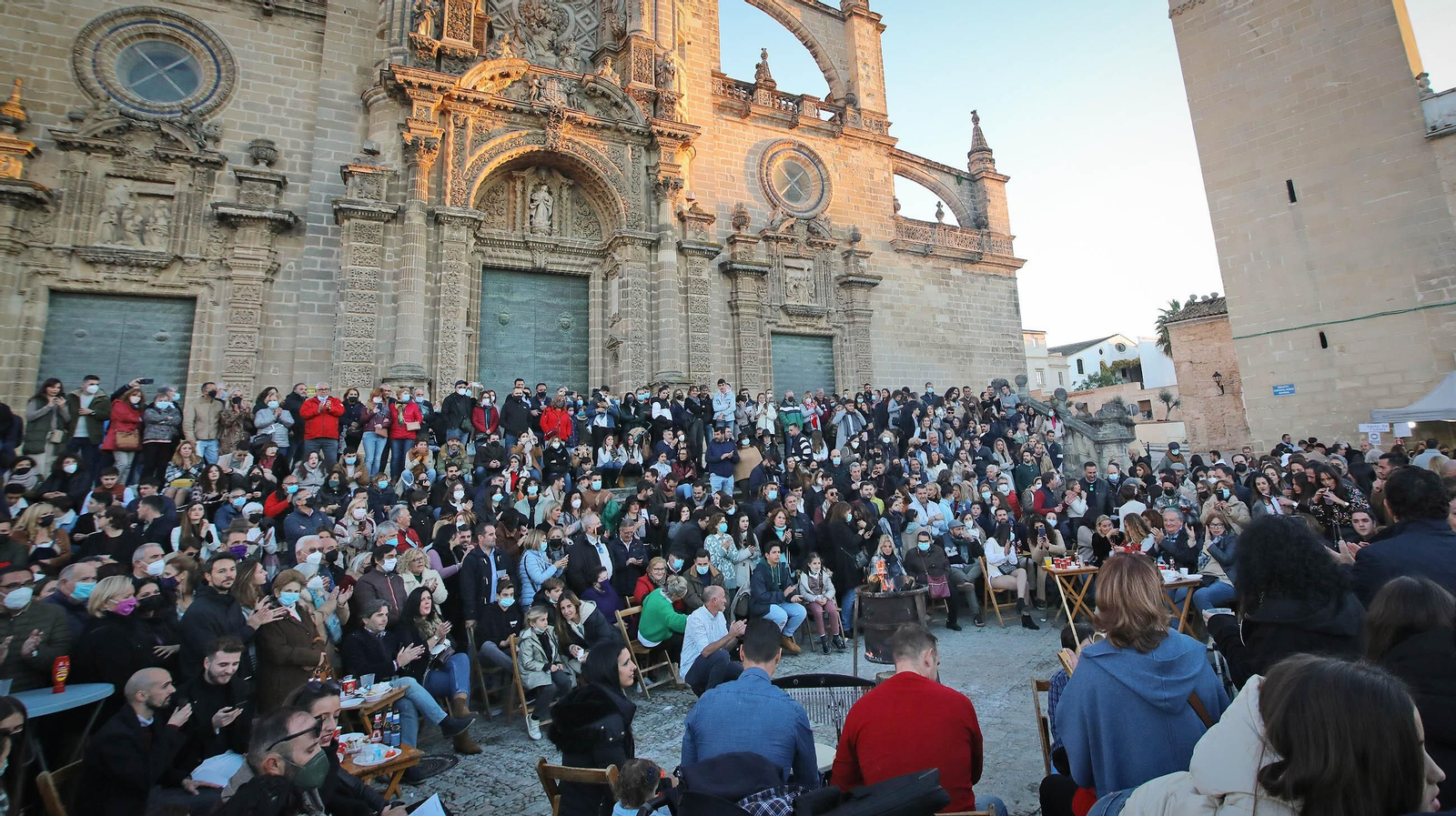 Así se disfrutaron las zambombas el día 6 de diciembre en Jerez