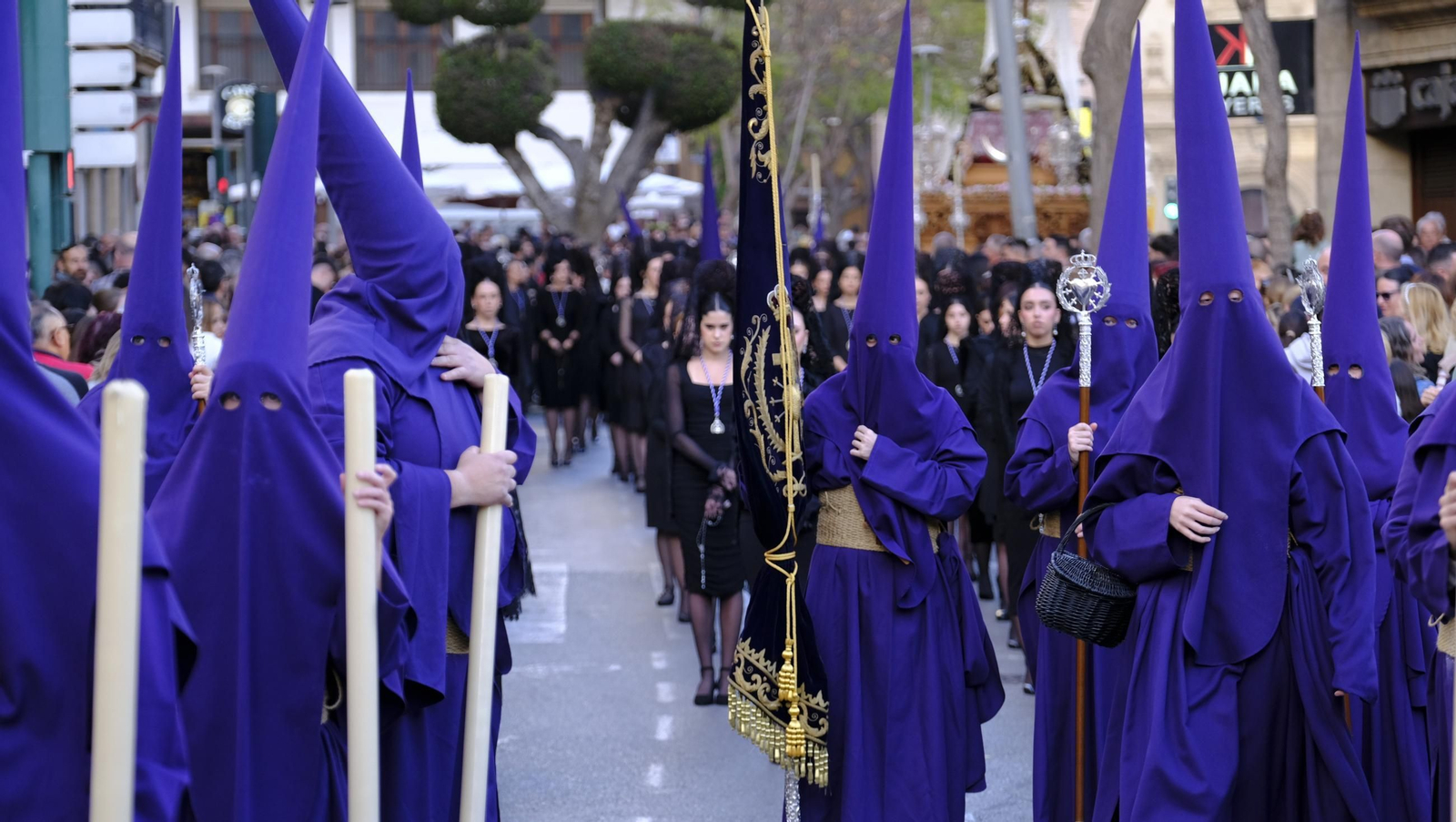 Angustias en la Semana Santa de Almería 2025