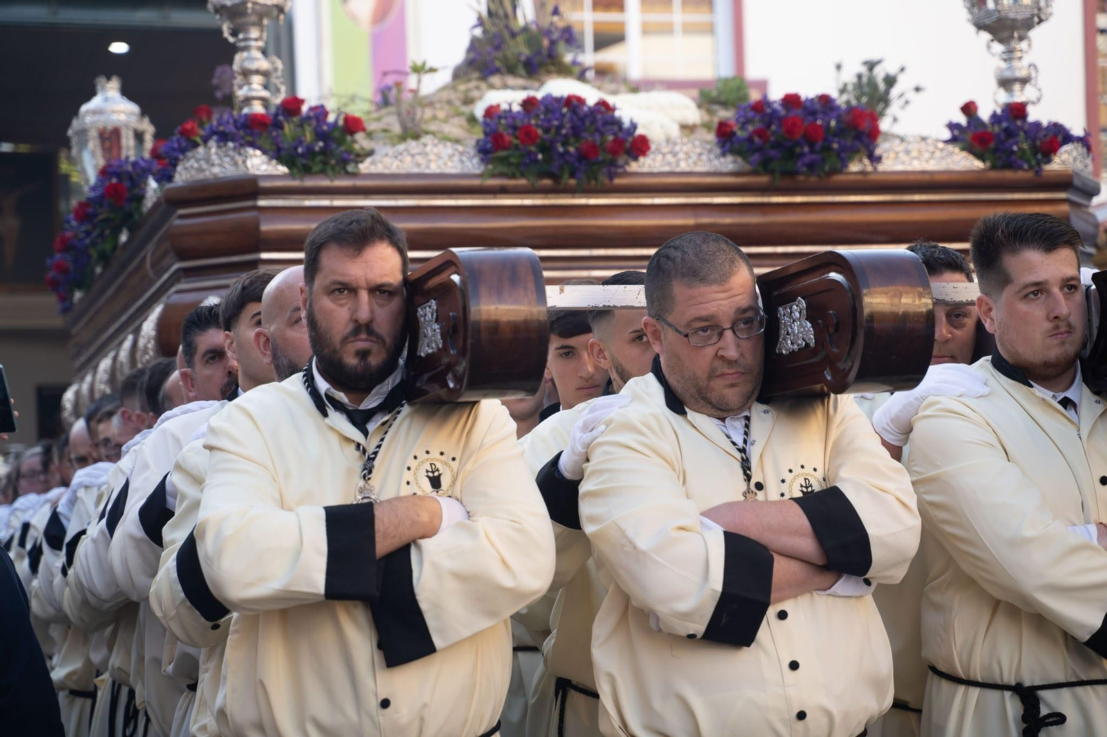 El Yacente y el Cristo de la Redención el Viernes Santo en Benalmádena, en fotos