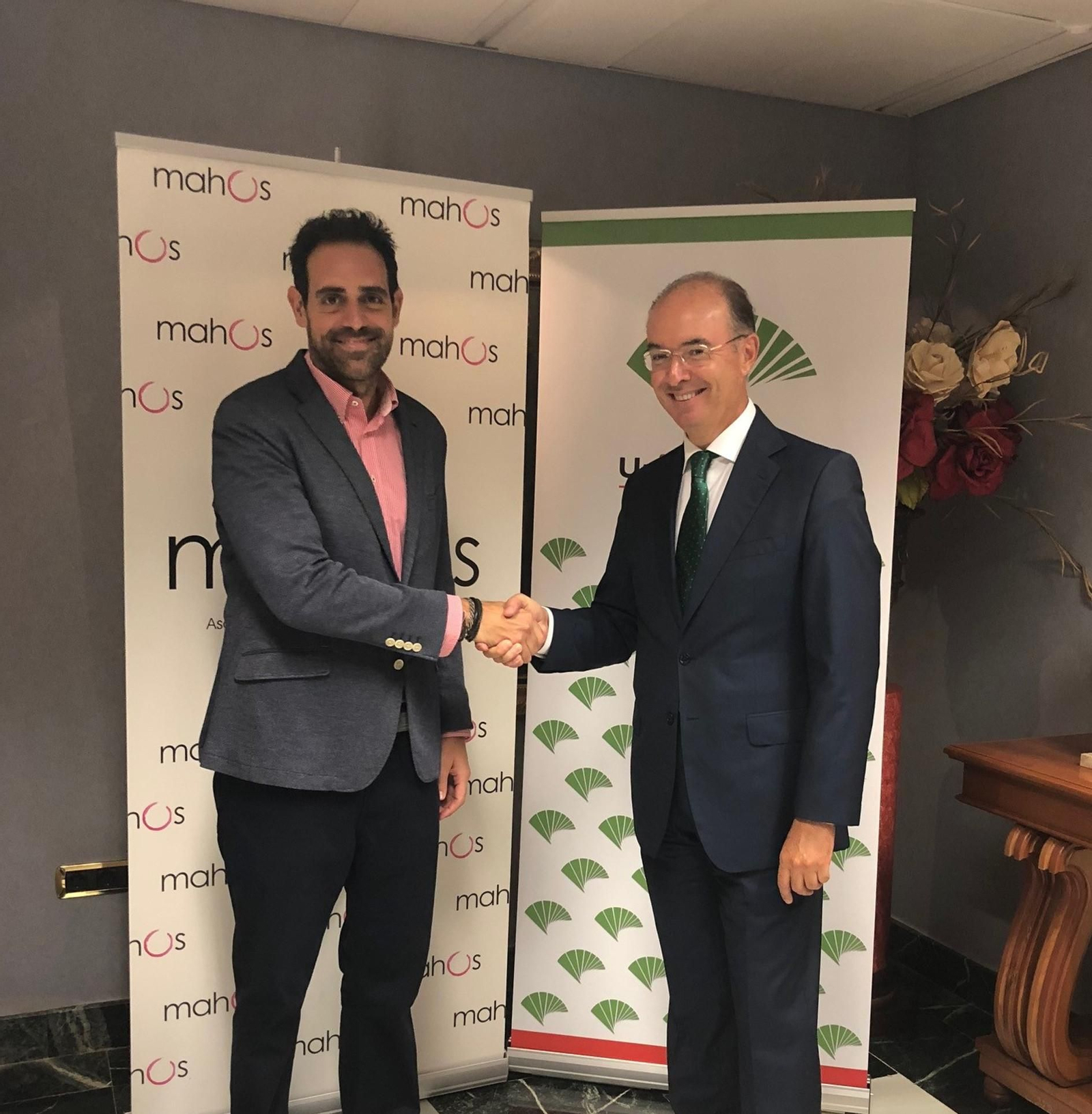 Acuerdo entre Unicaja Banco y Mahos.
