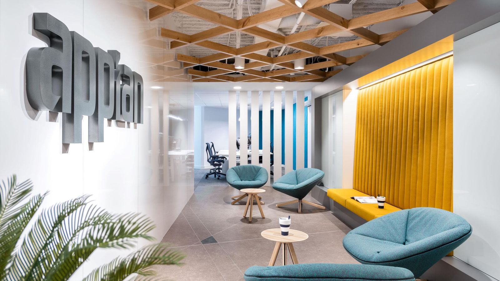 Interior de las oficinas de Appian en Sevilla.