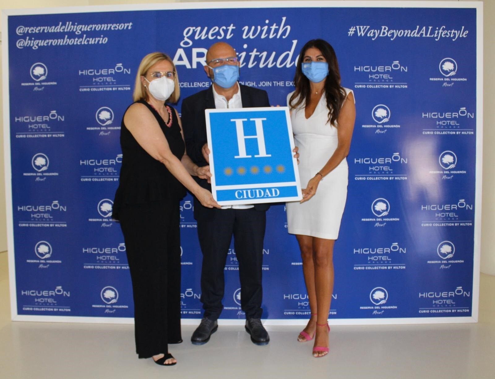 Higuerón Hotel Málaga Curio Collection by Hilton, primero en subir a cinco estrellas tras el decreto.