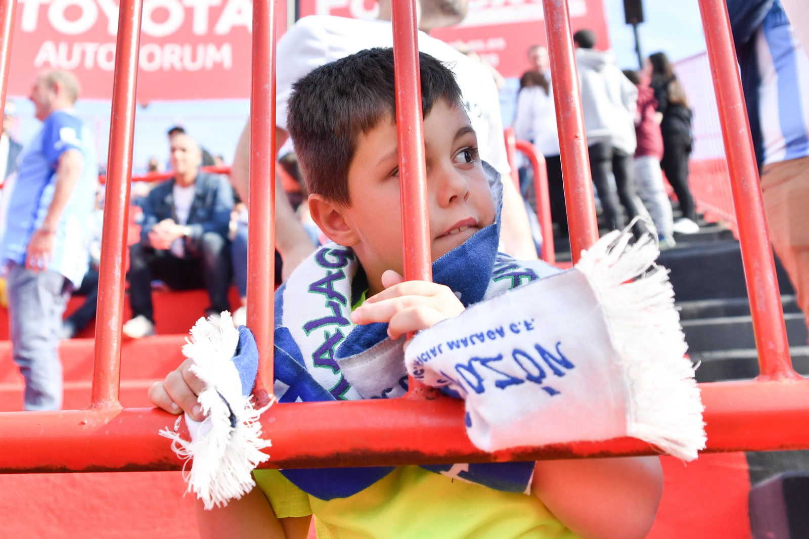Las imágenes del Nàstic-Málaga
