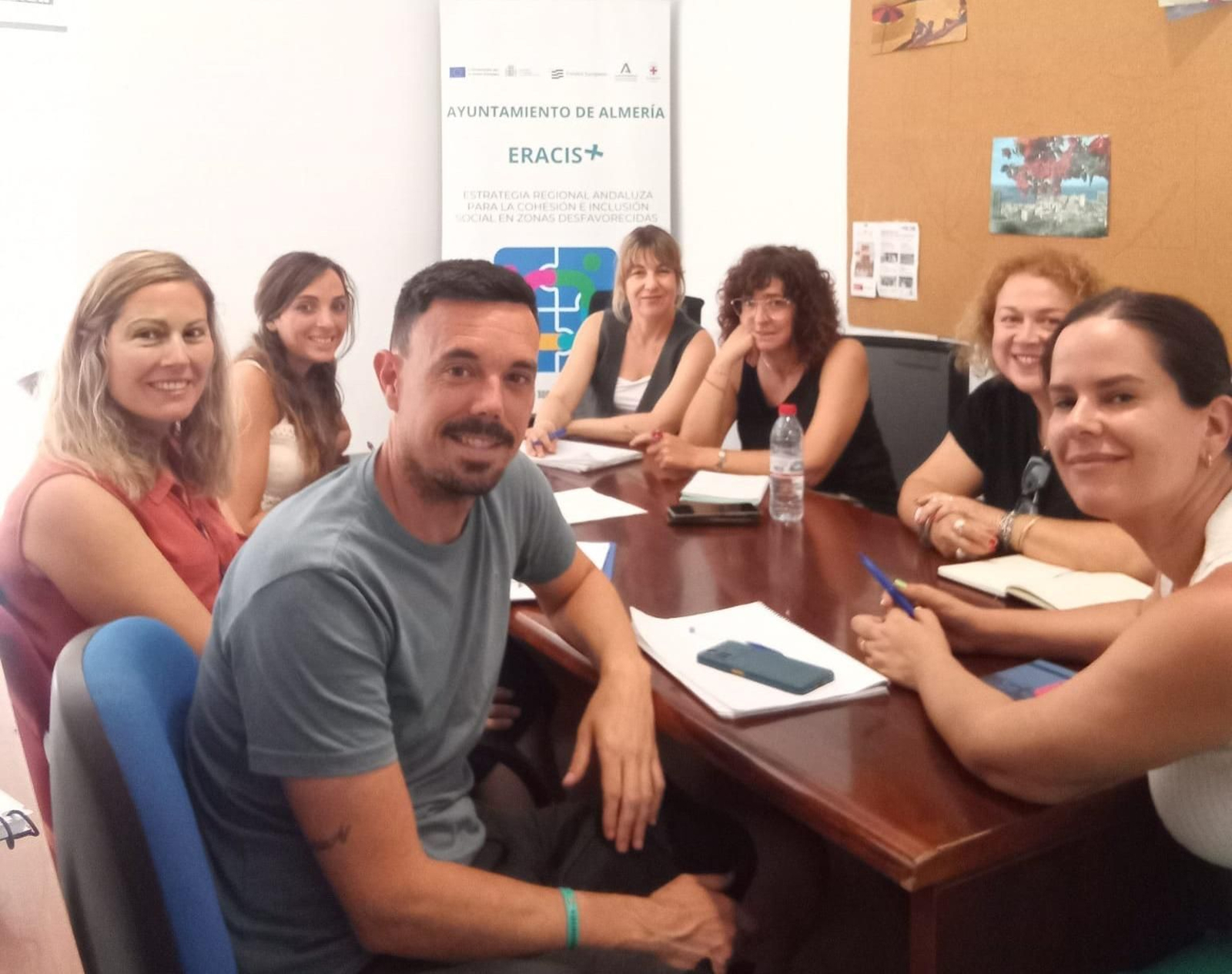 Reunión incial del Saliente con la coordinadora de la ERACIS +.