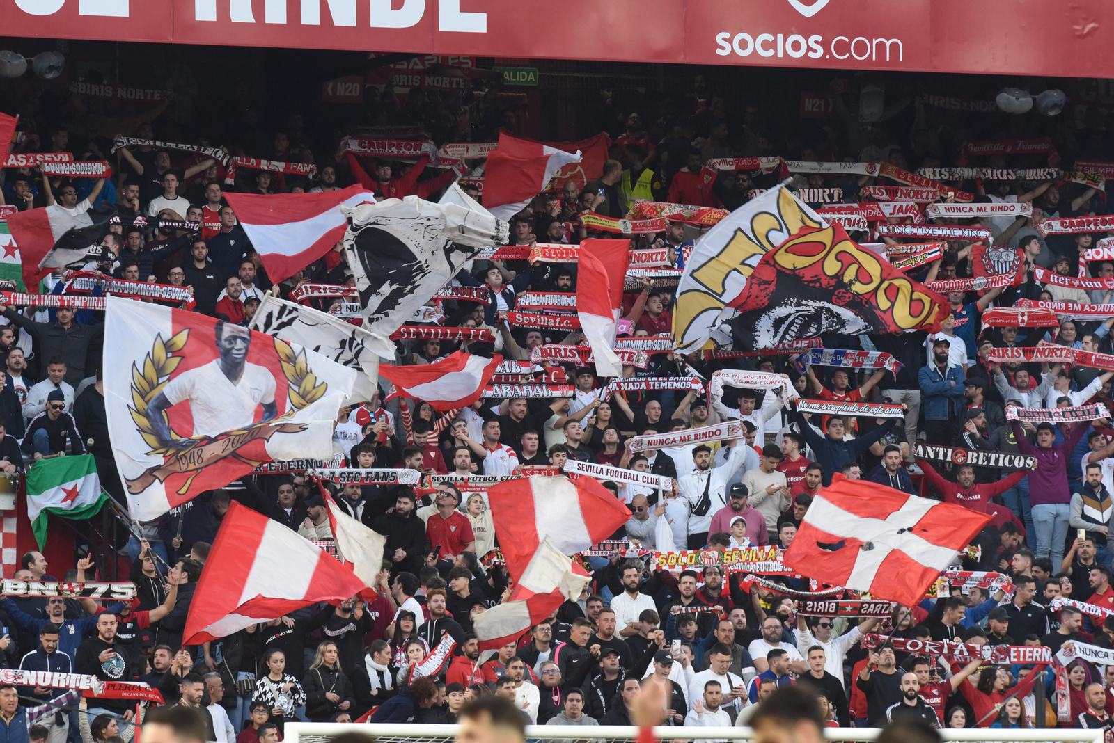 Las imágenes del Sevilla-Osasuna