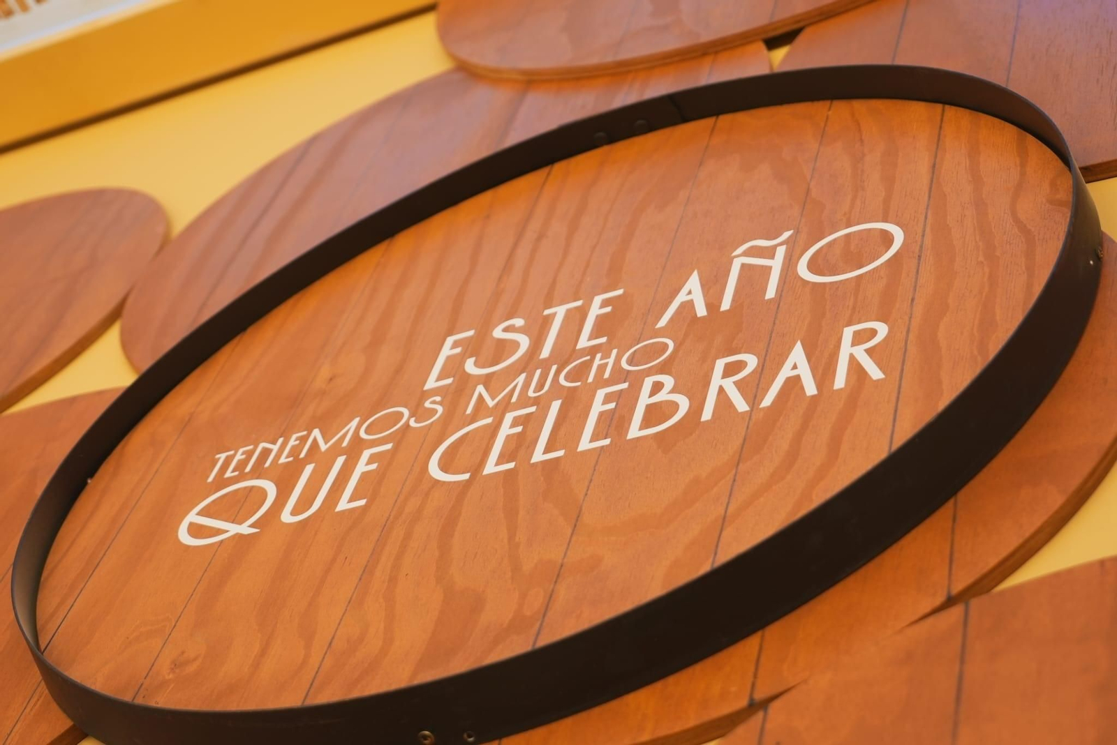 Así es la caseta de Bodegas Fundador, primer premio del concurso de casetas