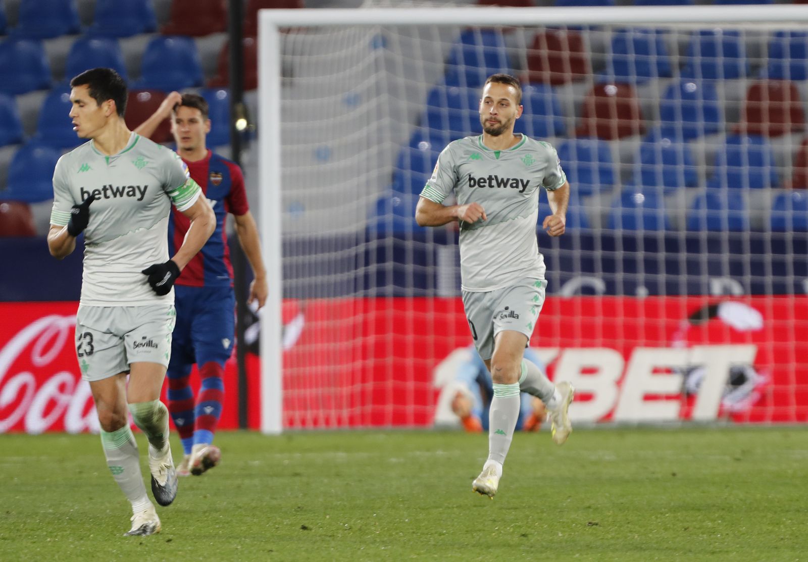 Las imágenes del Levante - Betis