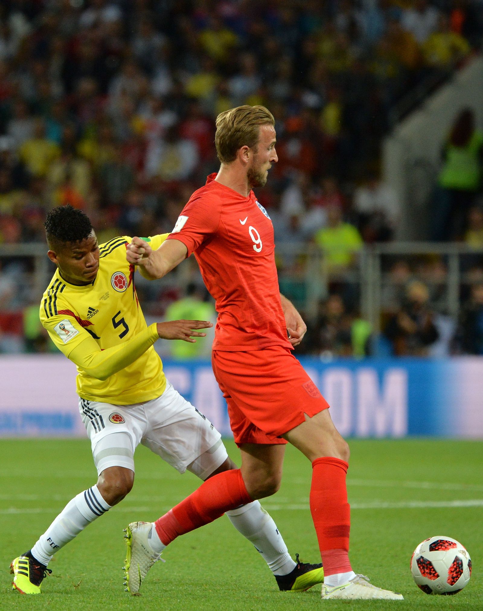 Las imágenes del Colombia-Inglaterra