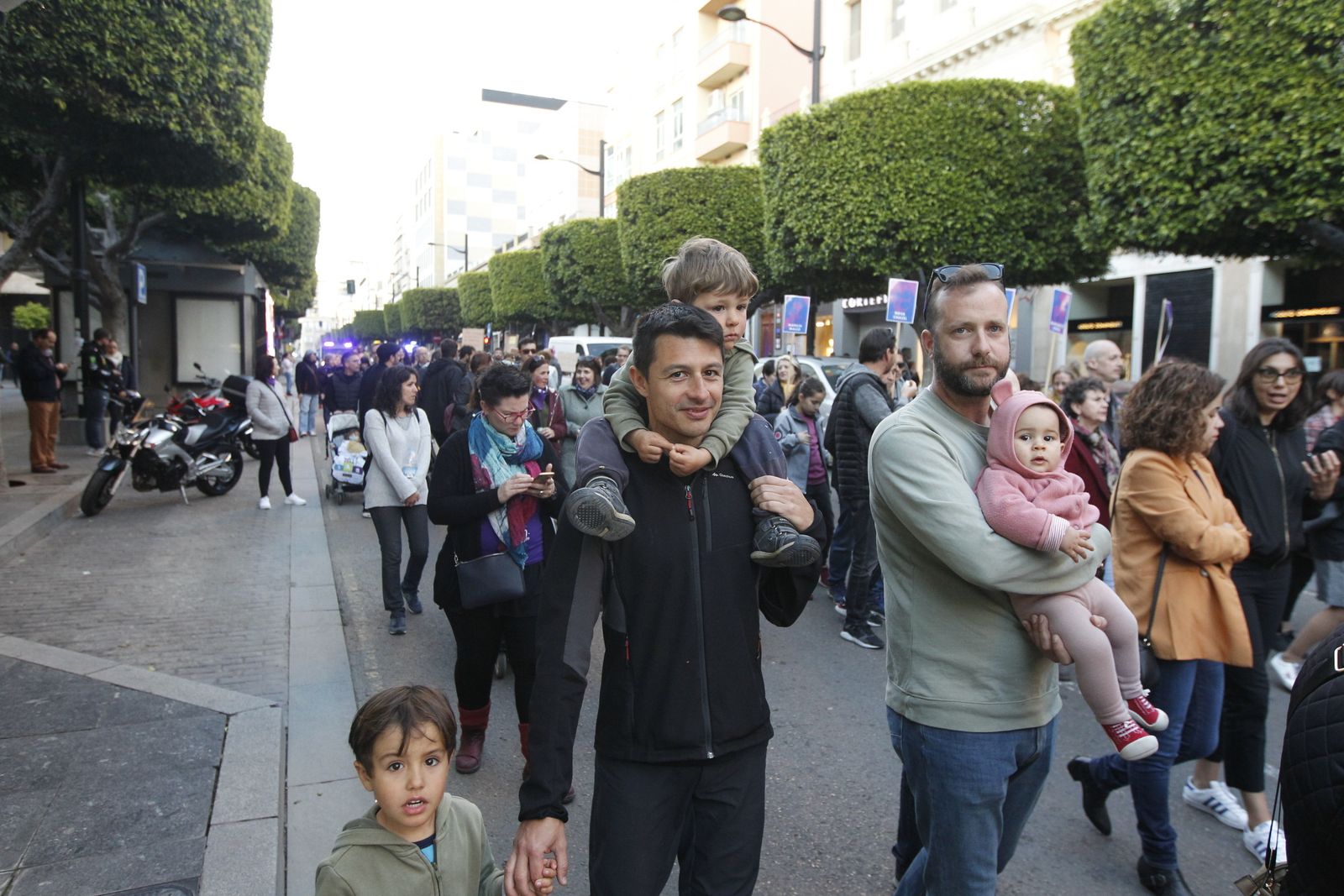 Fotogalería manifestación Día Internacional de la Mujer