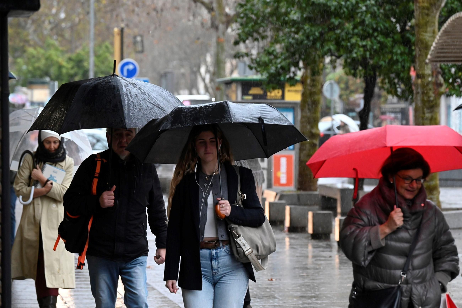 El fuerte paso de la borrasca Jana por Córdoba, en imágenes