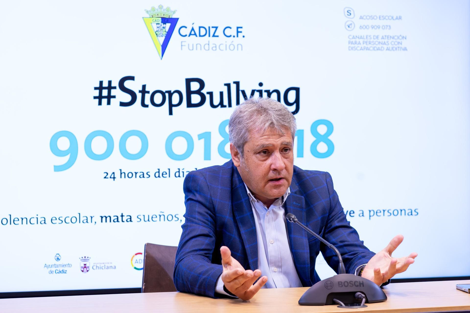 José Mata presentó la campaña.