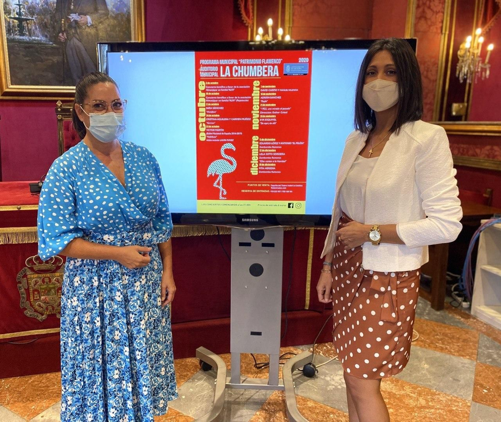 Foto de la presentación de Patrimonio Flamenco.