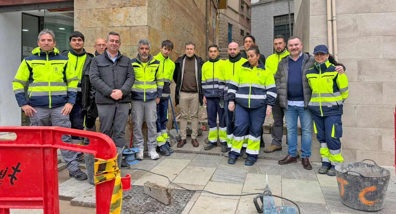 Jóvenes participantes en esta iniciativa.