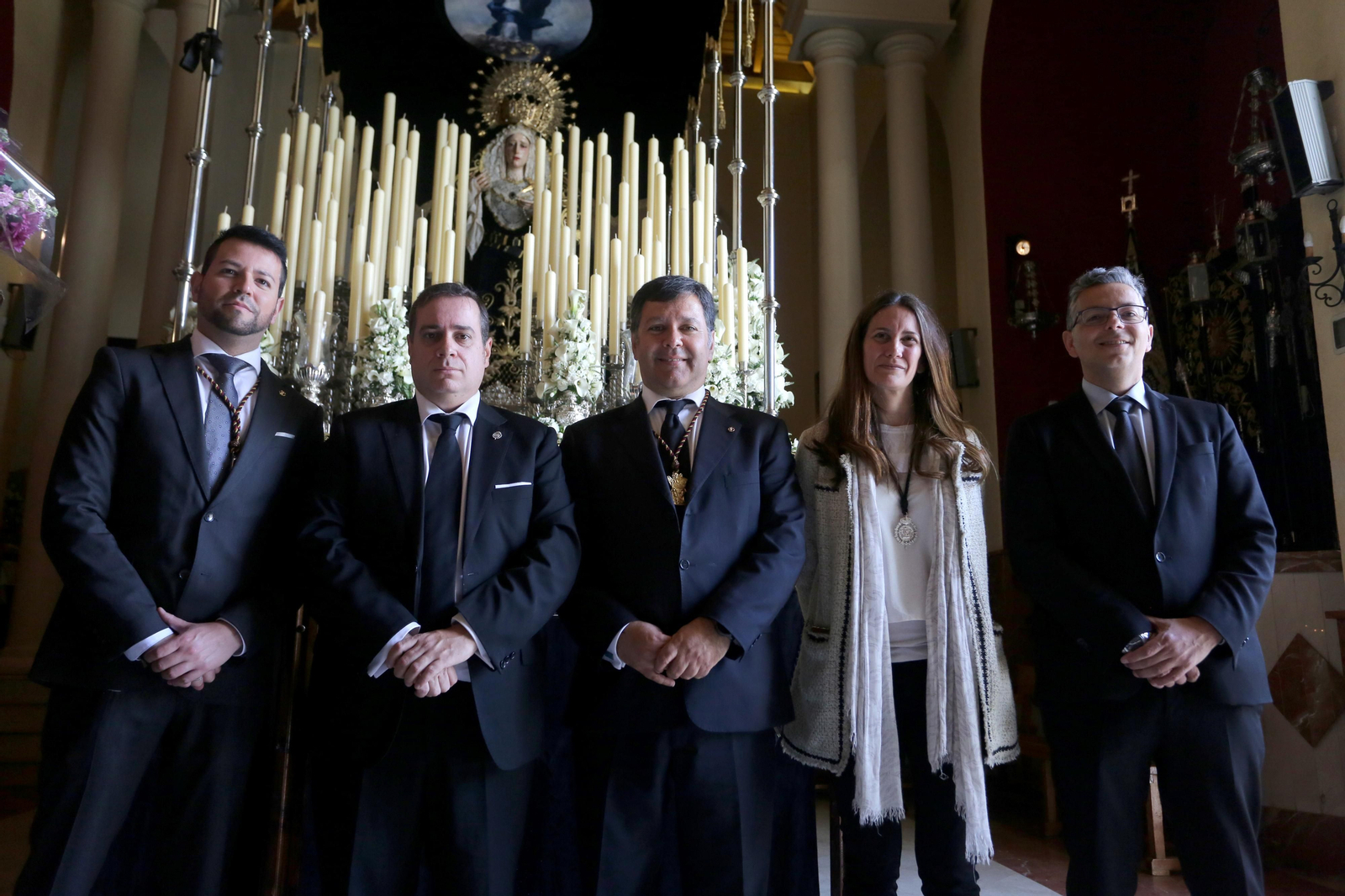 Imágenes de la Hermandad de Nuestra Señora de las Angustias, Santo Entierro de Cristo y Soledad de María