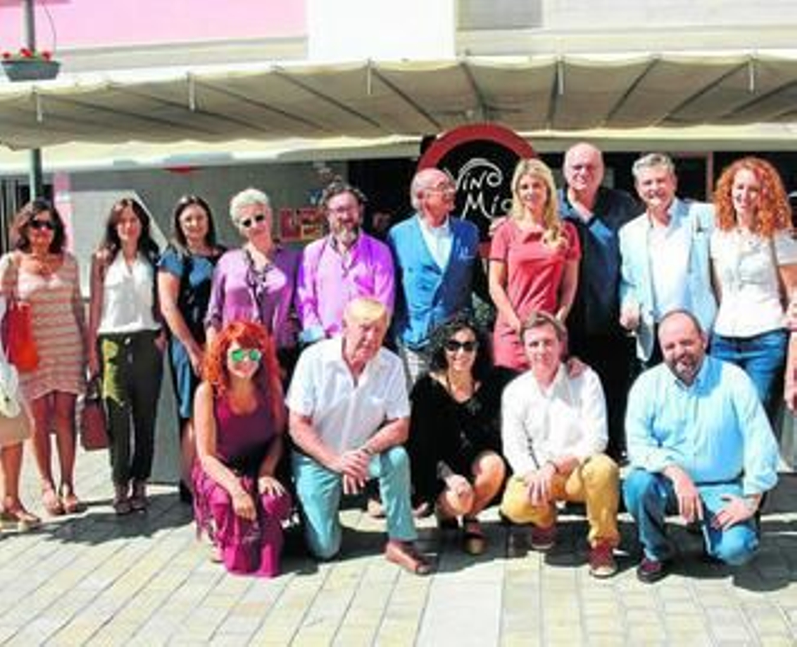 El actor Juanma Lara, último invitado de los almuerzos solidarios de Vino Mío