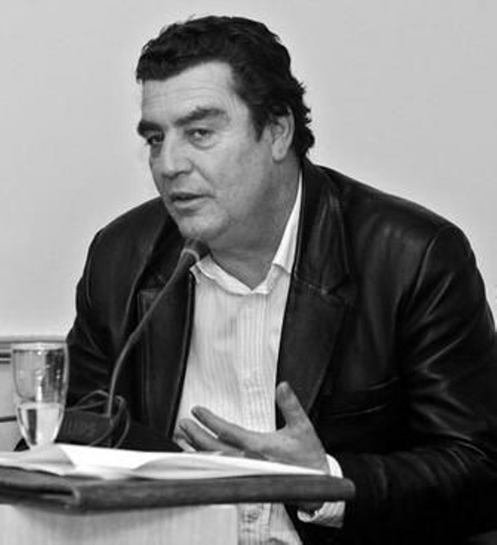 Emilio Calatayud, en la Biblioteca Central