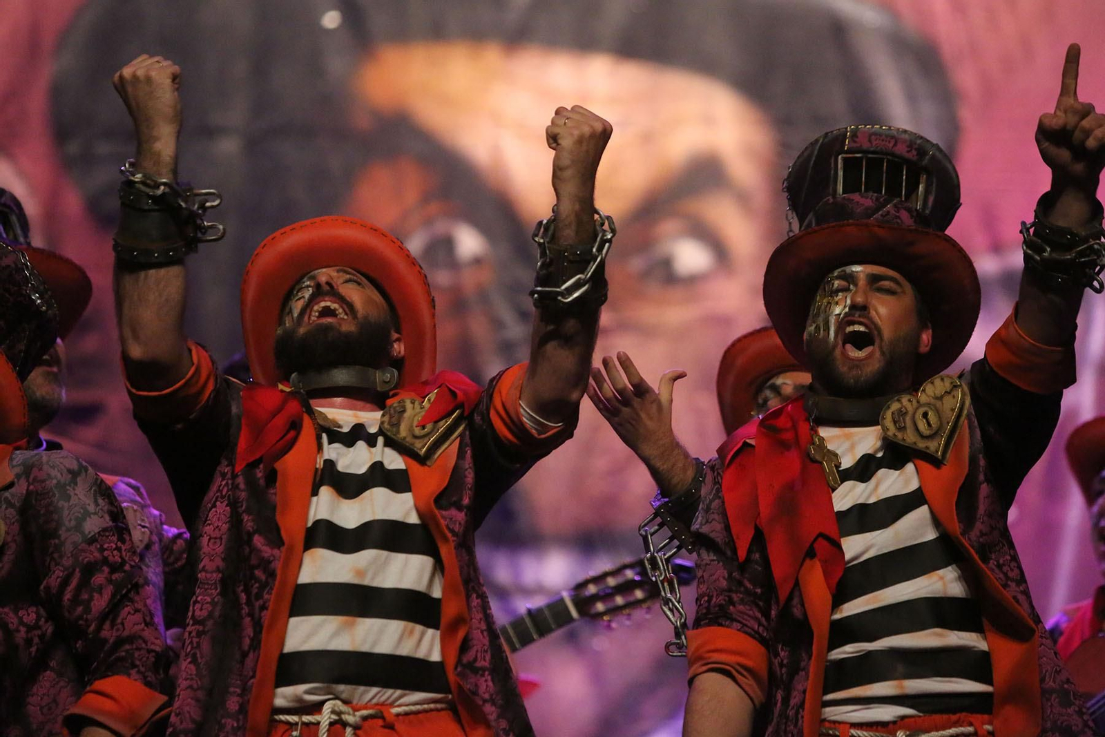 Cuarto día de preliminares del Carnaval Colombino en imágenes