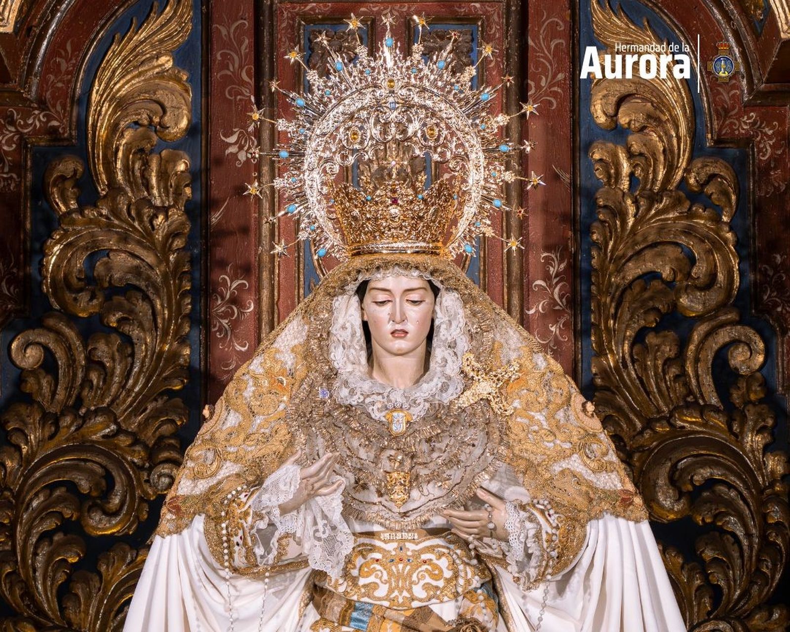 María Santísima de la Aurora Coronada, Candelaria 2025.jpg