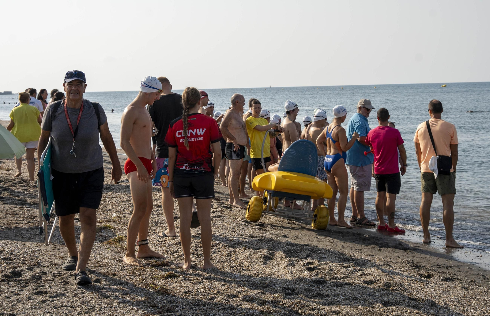 Travesía a nado Carlos Tejada de Almería