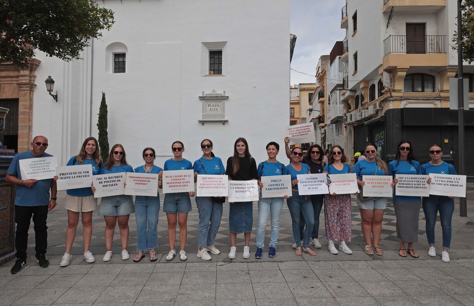 Imágenes de la conmemoración del Día Mundial Contra la Droga en Algeciras