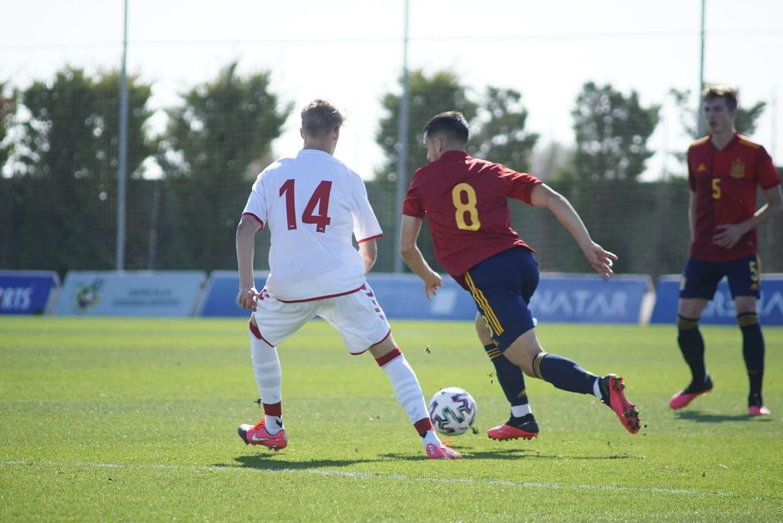 Las fotos de Ismael Casas y Ramón Enríquez en el empate con la sub 19 Las fotos de Ismael Casas y Ramón Enríquez en el empate con la sub 19