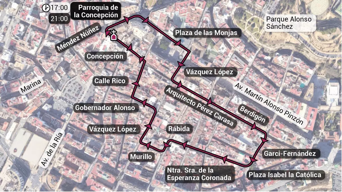 Todos los Datos de la Solemne Procesión de la Inmaculada Concepción en Huelva 2024