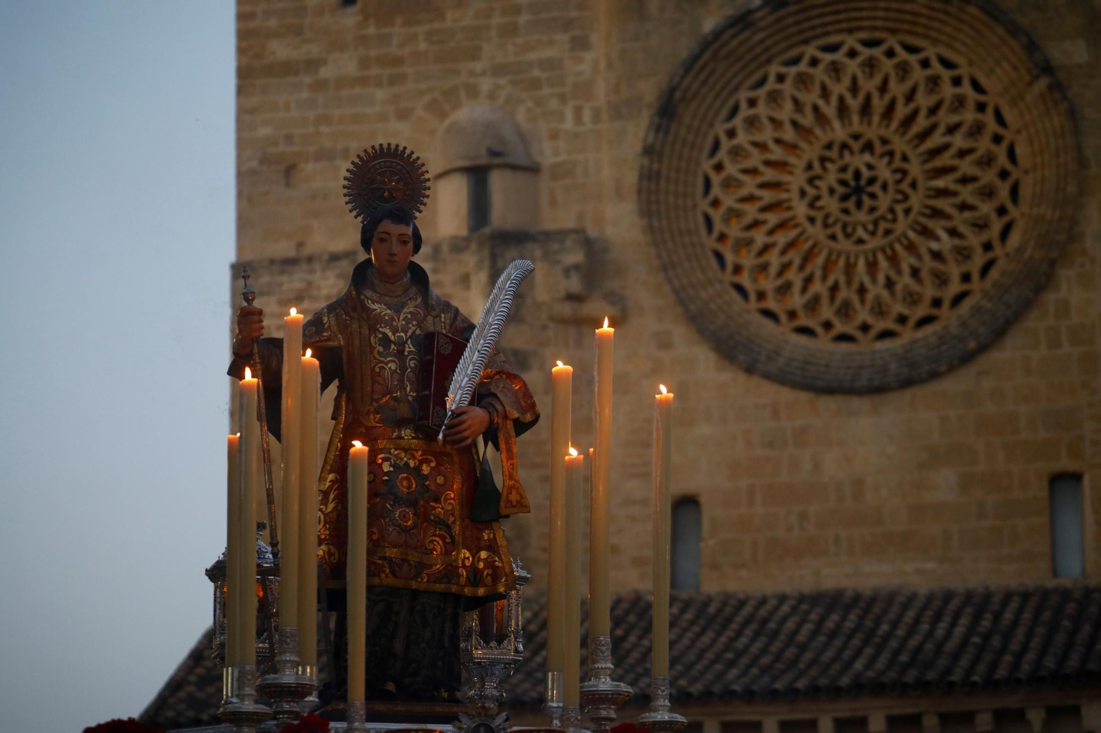 La procesión de San Lorenzo en Córdoba, en imágenes