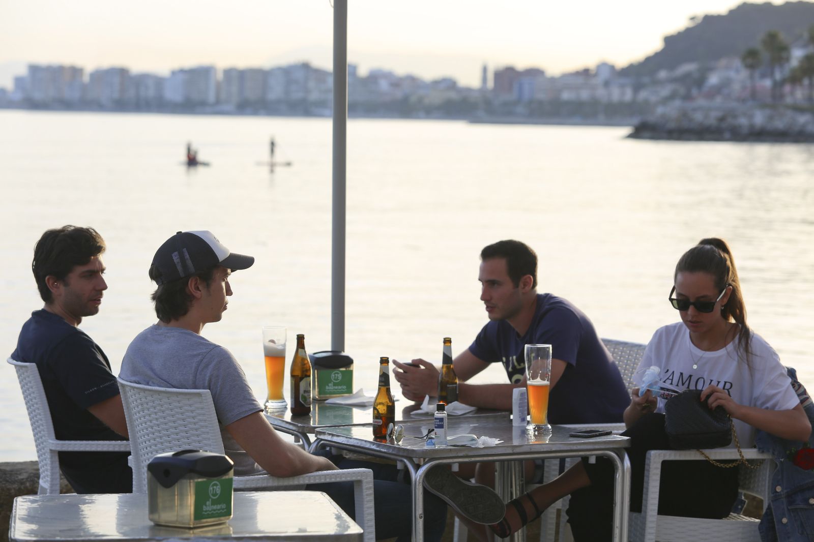 Las mejores vistas de la bahía, desde el balneario de los Baños del Carmen, en Málaga