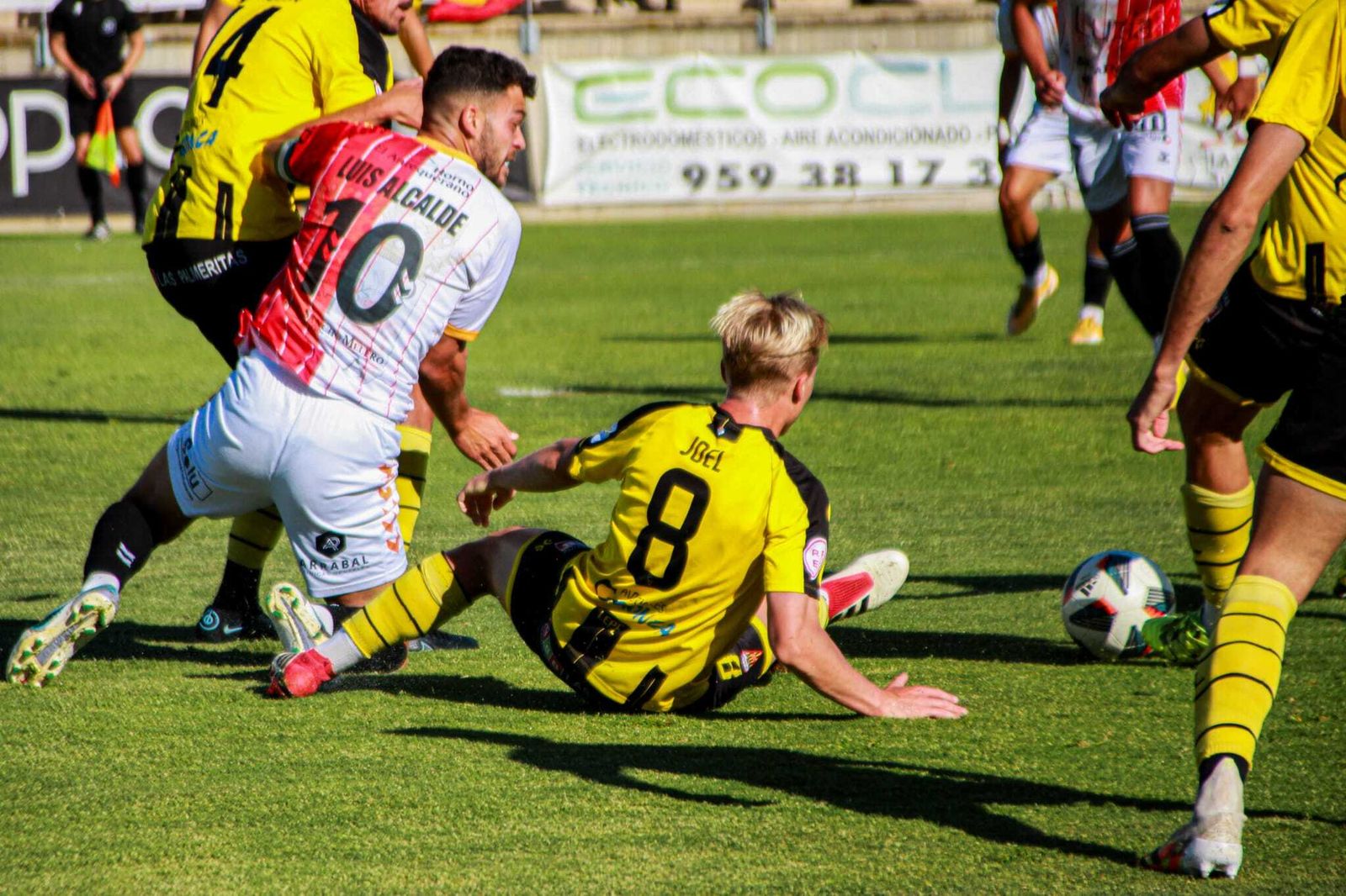Jugada en el San Roque-Antequera.