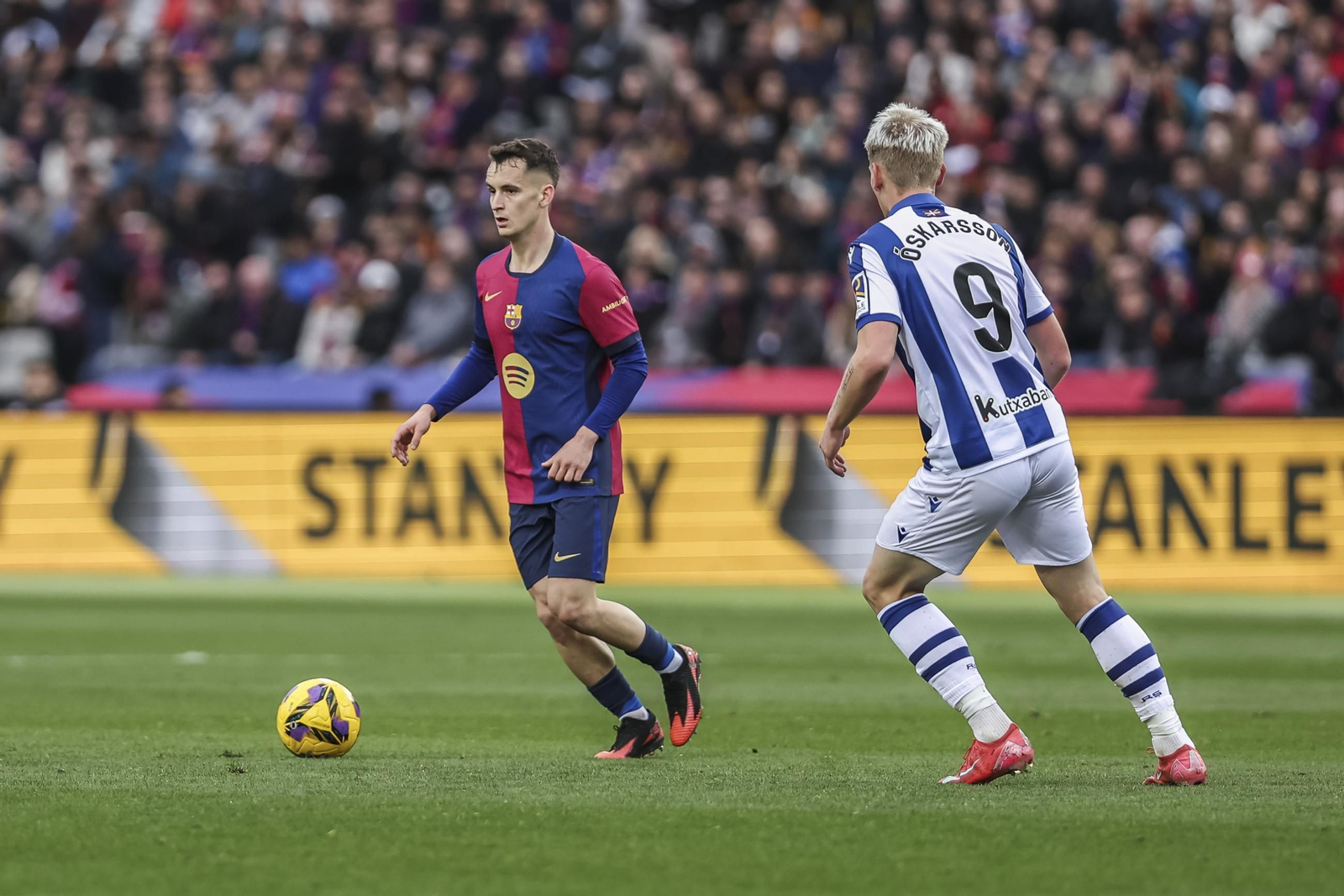 Las imágenes del Barcelona - Real Sociedad