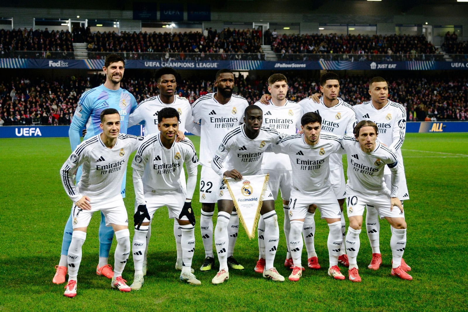 Las fotos del Brest - Real Madrid