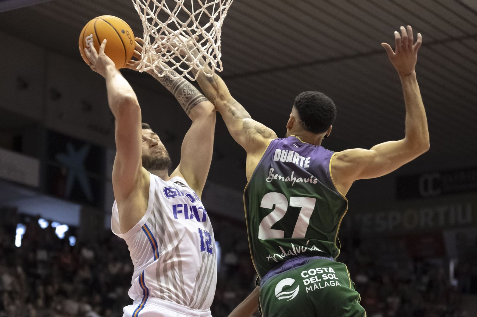 Bàsquet Girona-Unicaja, en fotos