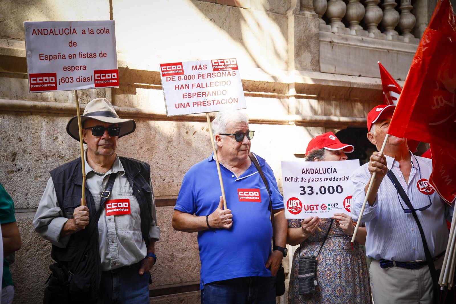Las imágenes de la manifestación por la "ley de dependencia"