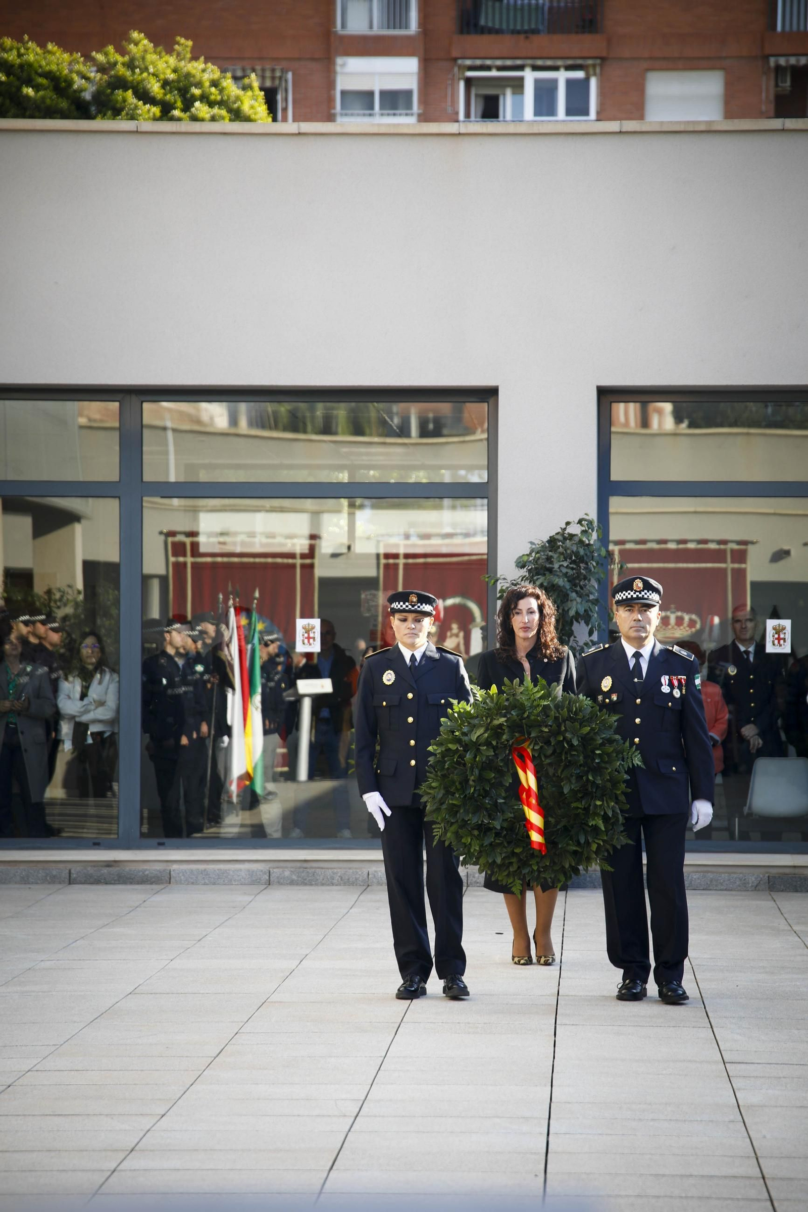 Las imágenes del acto institucional de la Policía Local de Almería con motivo de la festividad de su patrón, San Esteban