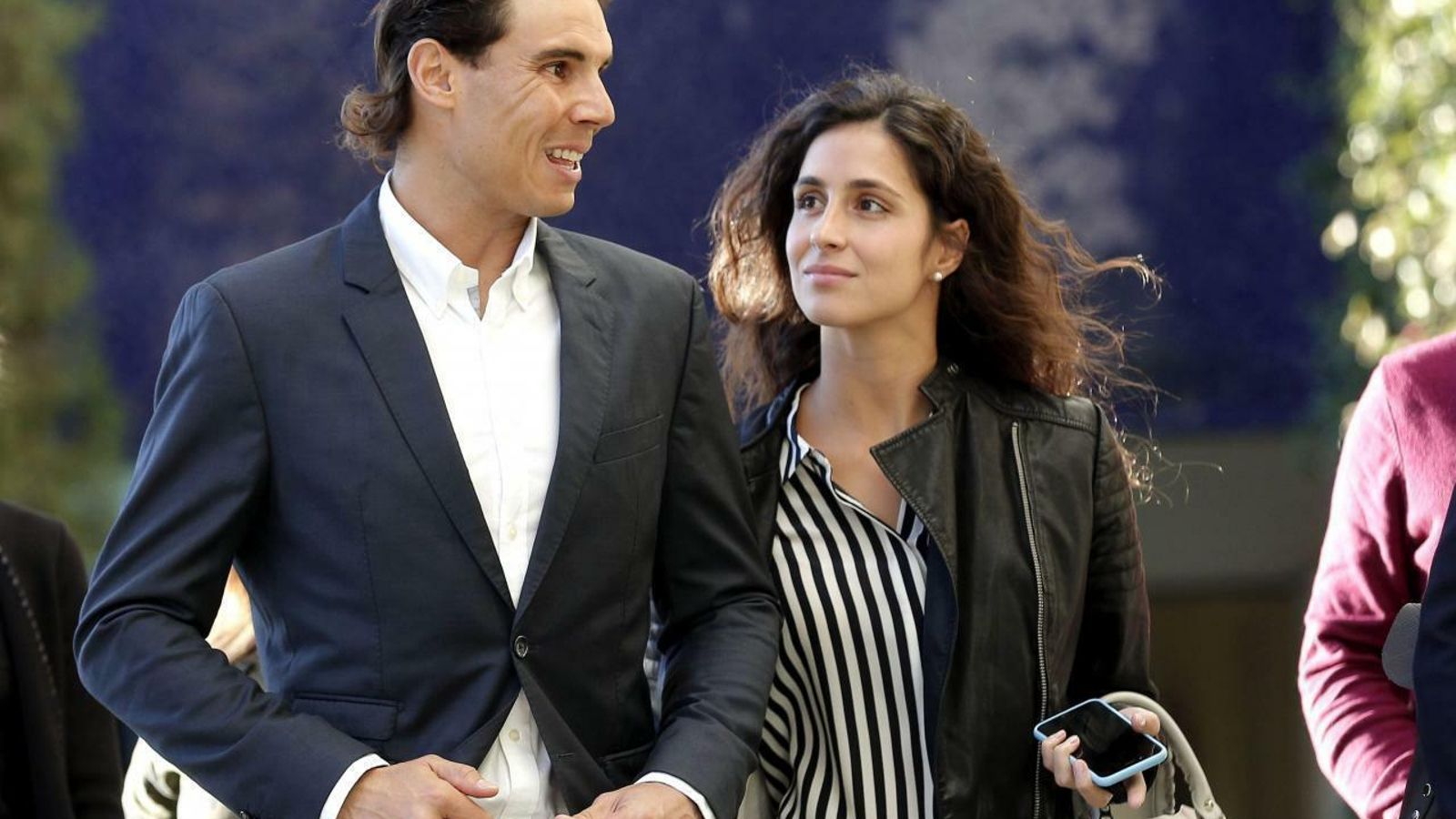 Rafa Nadal y su novia desde hace 14 años, Mery Perelló.