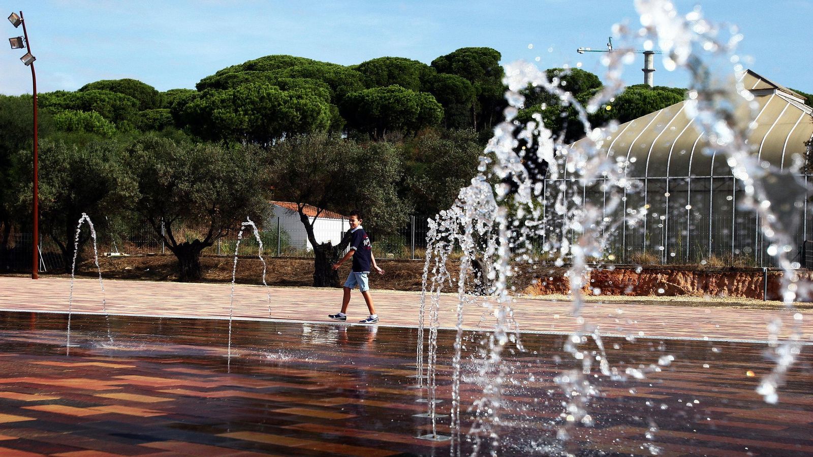Paseo de La Rábida en el Parque Celestino Mutis Paseo de La Rábida en el Parque Celestino Mutis