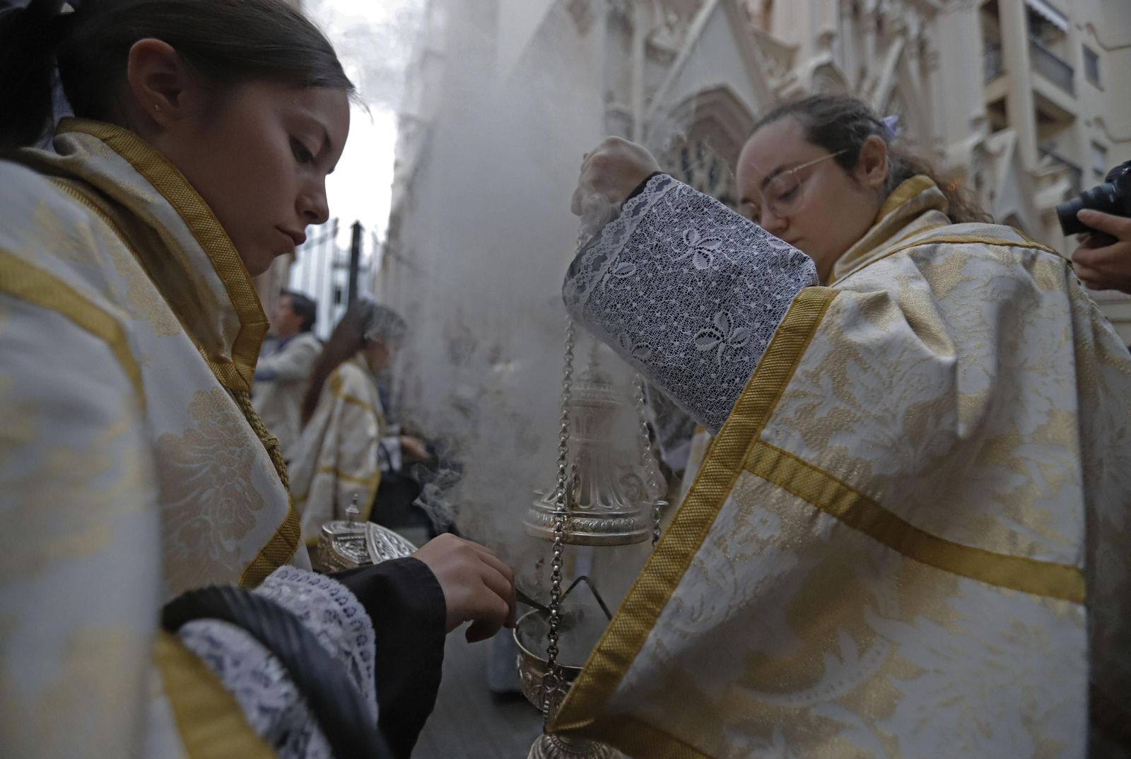 Imágenes del traslado de María Santísima de la Concepción a la Iglesia Conventual de Santa María de Gracia