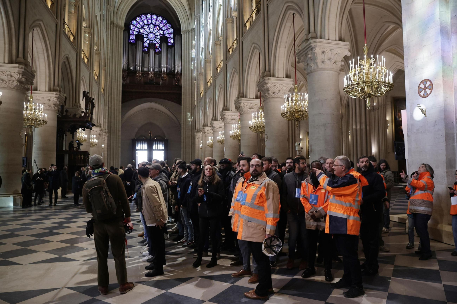 Así es el nuevo interior de Notre Dame tras la restauración Así es el nuevo interior de Notre Dame tras la restauración