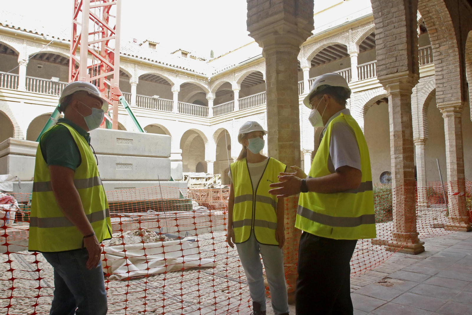 La segunda fase de las obras del Palacio de Congresos, en fotografías