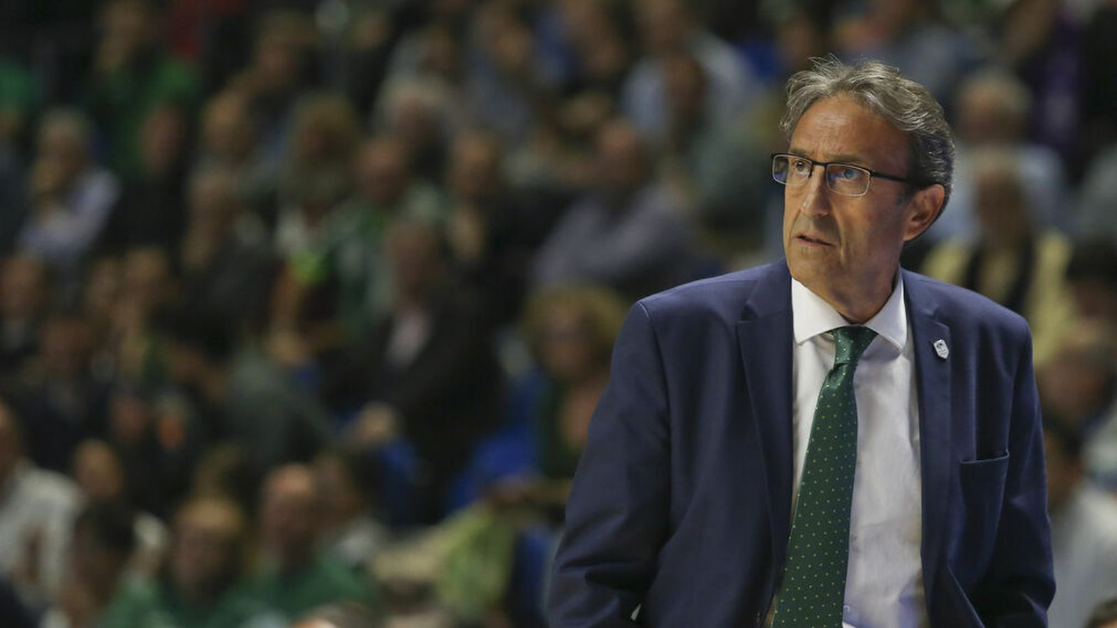 Luis Casimiro durante el partido contra el Tofas Borsu