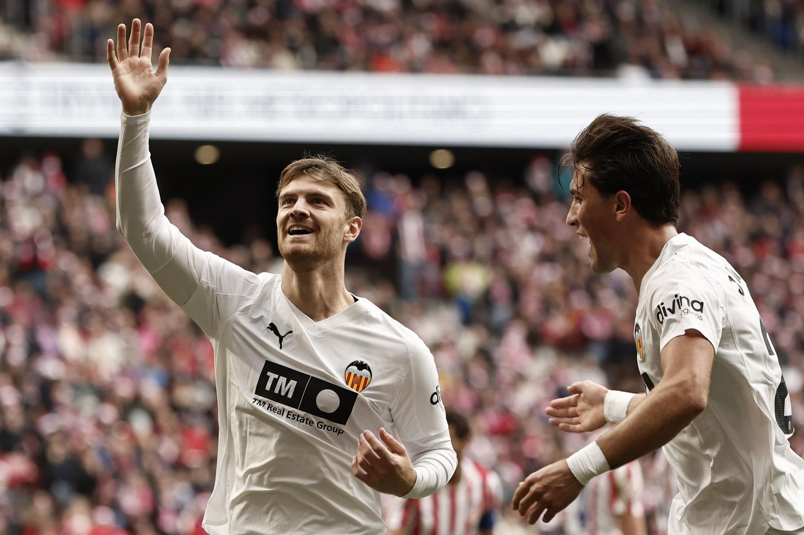 Las fotos del Atlético de Madrid -Valencia