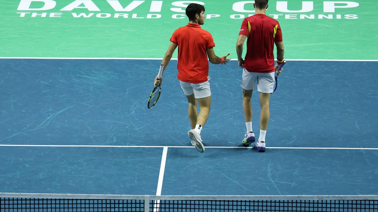 El doble Alcaraz-Granollers vs Koolhof-Van de Zandschulp, en fotos