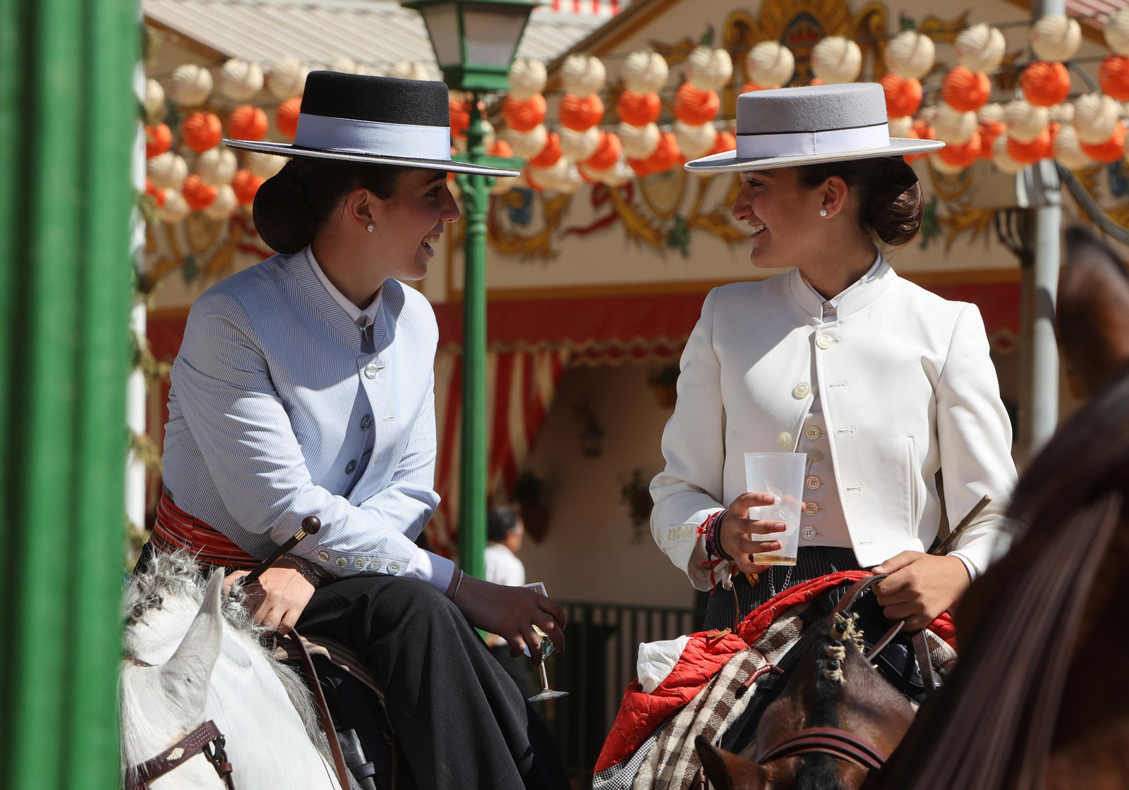 Ambiente el sábado de Feria