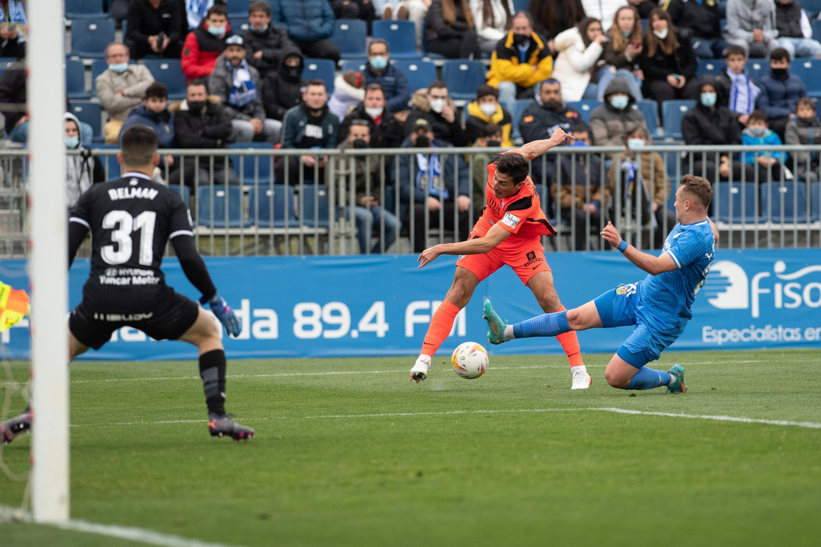 Las fotos del Málaga CF-Fuenlabrada